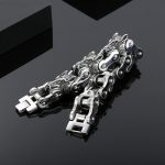 Bracelet Chaîne Moto Titanium Steel